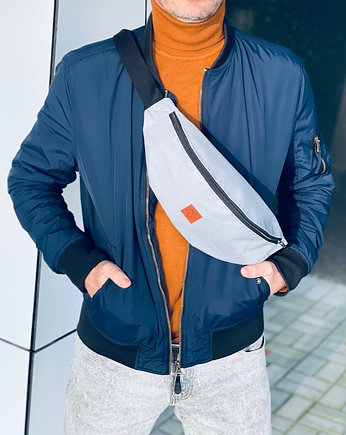 Nerka, saszetka Mili Belt Bag - szara, Militu