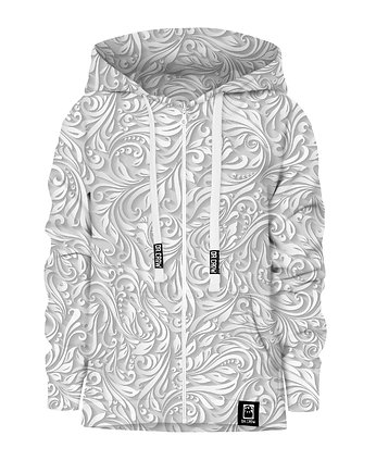Bluza Zamek Chłopiec DR.CROW White Paisley, DrCrow
