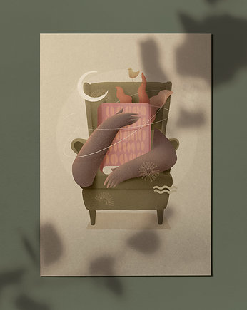Ilustracja KSIĄŻKA, Sandra Chojecka