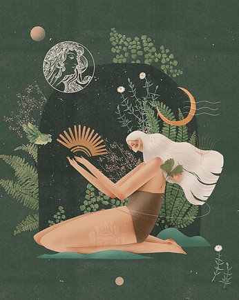 Zestaw ilustracji, Sandra Chojecka