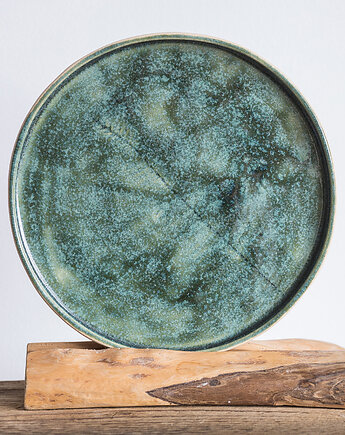 Talerz zielony, studnia ceramiczna