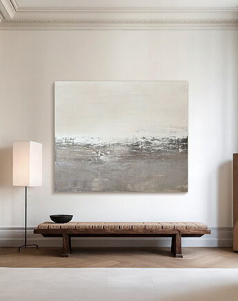 Abstrakcja strukturalna "Japandi-18", JuliaJozwiakart