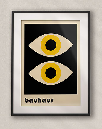 Minimalistyczny plakat - Bauhaus #22 - Do salonu, sypialni, biura, DAPIDOKA