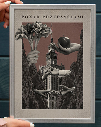 Plakat Ponad Przepaściami, Agata Samulska