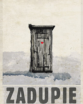 Plakat Zadupie (R. Kaja) 98x68 cm, Galeria LueLue