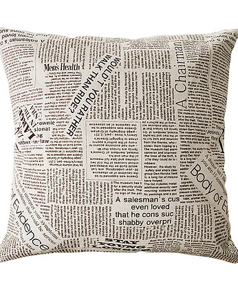 Poduszka Newspapers, almadecasa
