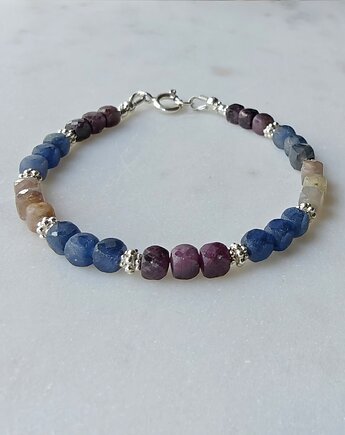 Ekskluzywna bransoletka z szafirów i rubinów, Studio Gazela