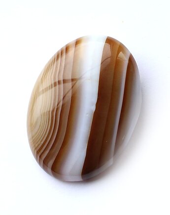 Broszka pasiasty Agat brązowy, KEIT