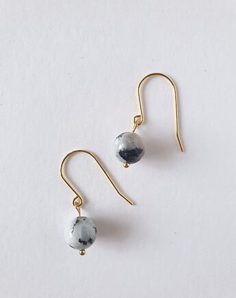 Kolczyki FANABERIA kamień księżycowy