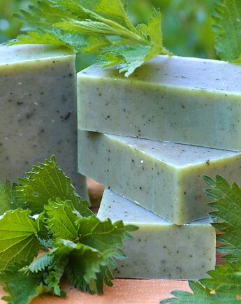 POKRZYWA i SPIRULINA - mydło naturalne 110g, Pracownia Dotyk Kreacji