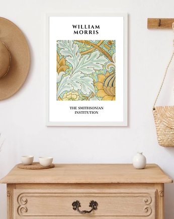 PLAKAT dekoracyjny , William Morris, wystawowy, black dot studio