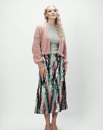 Alpaka sweter Rosalia - jasny róż, YOU by Tokarska