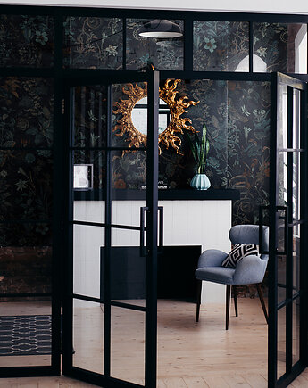 Tapeta Botanic Black, wallcolors
