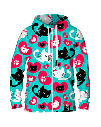 Damska Bluza Expres Zamek DR.CROW Heart Kitty, DrCrow