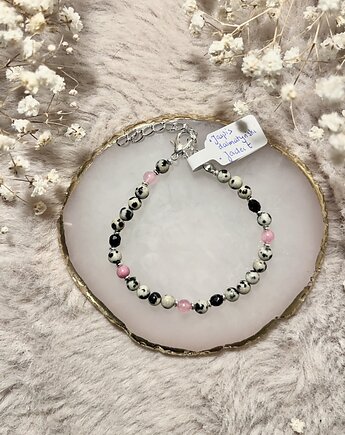 Bransoletka jaspis, jadeit, SlvStuff