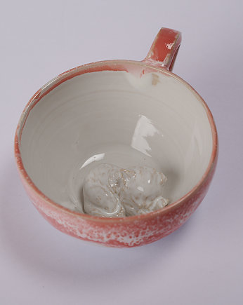 Kubek z kotem 200 ml, White Cup