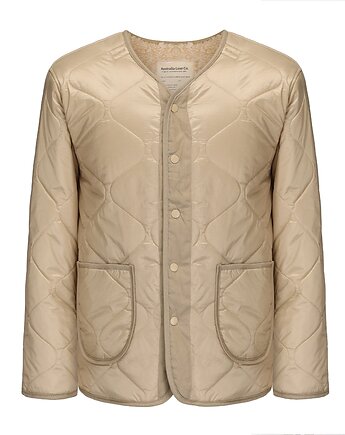 Dwuwarstwowa kurtka w kolorze beżowym, Australia Luxe