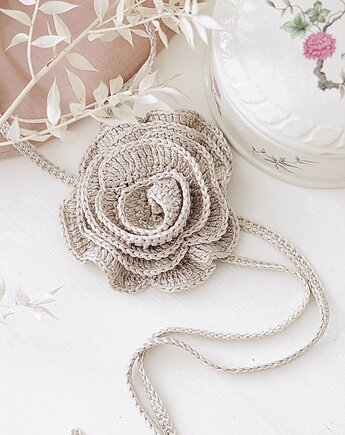 Elegancki choker z wiskozą, MonDu