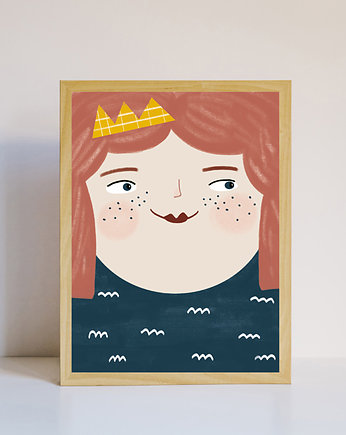 Plakat księżniczka, MUKI design