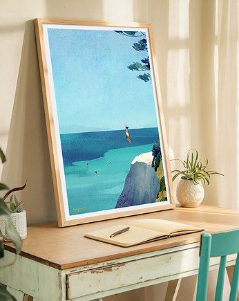 Letnie przyjemności - plakat 50x70 cm, minimalmill