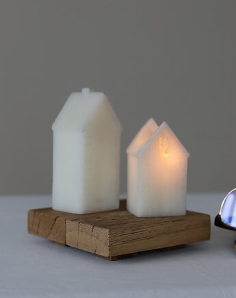 Podstawka retro drewniana, Ohwood manufaktura