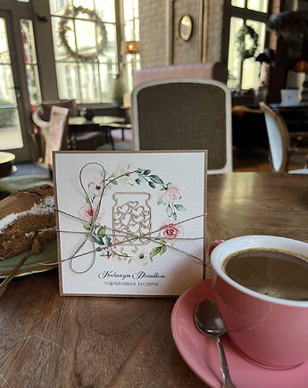 Ręcznie robiona kartka na dzień babci i dziadka - kochanym dziadkom, sorte