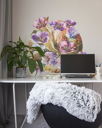 Naklejka na ścianę w kwiaty FLOROUND BELL, LeChart