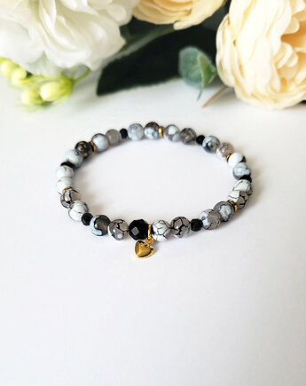 Miłość i ochrona z TURMALINEM i serduszkiem, Seylla pracownia