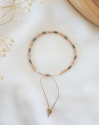 bransoletka z drobnych koralików, LEI handmade 