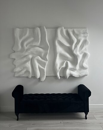 Granda - rzeźba ścienna, obraz strukturalny 3D, Maison Arte