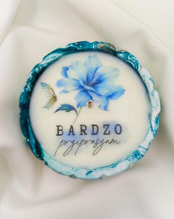 Świeca z przeprosinami "Bardzo Przepraszam" / świeca zapachowa, Swiecznikowo