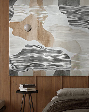 Tapeta - Organiczna geometria, Dekoracje PATKA Patrycja Kita