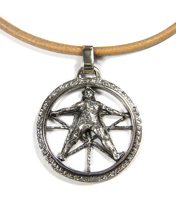 Pentagram Agryppy, srebro 925, Toros Design