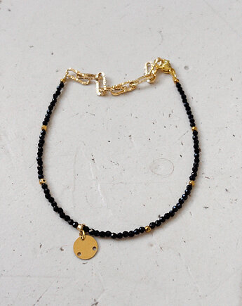 Bransoletka na nogę Onyks, Chmolowska Jewellery