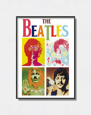 Plakat The Beatles Colour, Pas De LArt