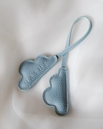 Zawieszka chmurki - skórzana zawieszka do torebki - kolory, NASHE