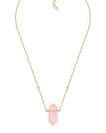 Naszyjnik Mood Quartz Gold, Alicja&Maria Jewellery