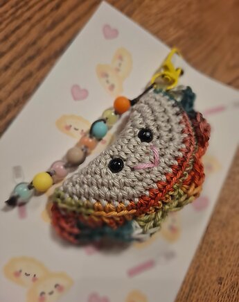 Breloczek Pieróg - pierogi made in Poland beżowy, Ciotka Matylda