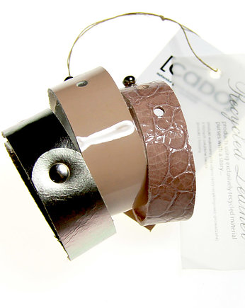 Bransoletka NUDE zestaw - Skóra naturalna, CADOaccessories