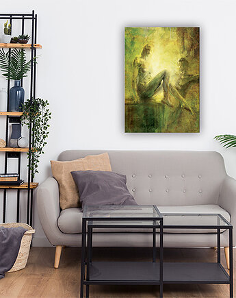 Obraz - Bliskość - wydruk na płótnie, yenoo