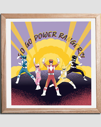 Plakat: Power Rangers, Agnieszka DeLew