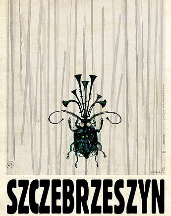 Plakat Szczebrzeszyn (R. Kaja) 98x68 cm, Galeria LueLue