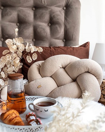 Fat Supeł Pillow prążek Bora Bora SALE, woodnwool