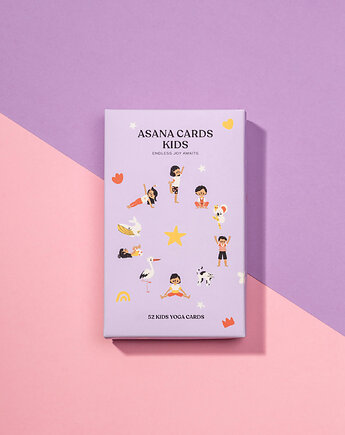 Asana Cards Kids - karty do jogi dla dzieci - język angielski, Asana Creatives