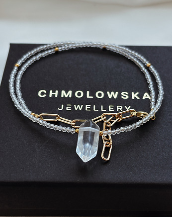 Naszyjnik Kryształ Górski z Grotem, Chmolowska Jewellery