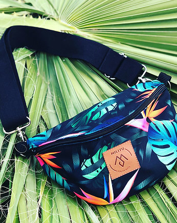 Nerka / torebka Mili Belt Bag L - monstera, Militu