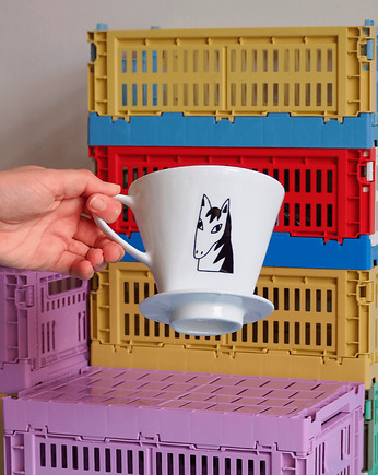 Ceramiczny dripper do kawy, Lidka Zajdzińska