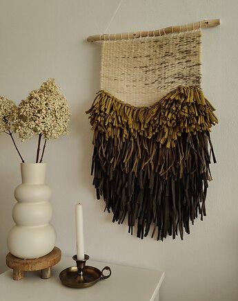 Tkana dekoracja ścienna, makatka, Splotyart