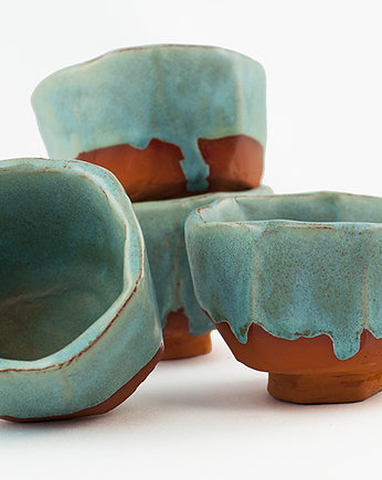Turquoise cut- miseczka małe, AGABA pracownia ceramiczna