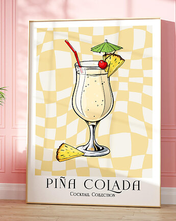 Plakat Kolekcja Koktajl: Pina colada, Harvest Maison